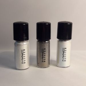 MAC Cosmetics Glitter Pigments 3 Mini's